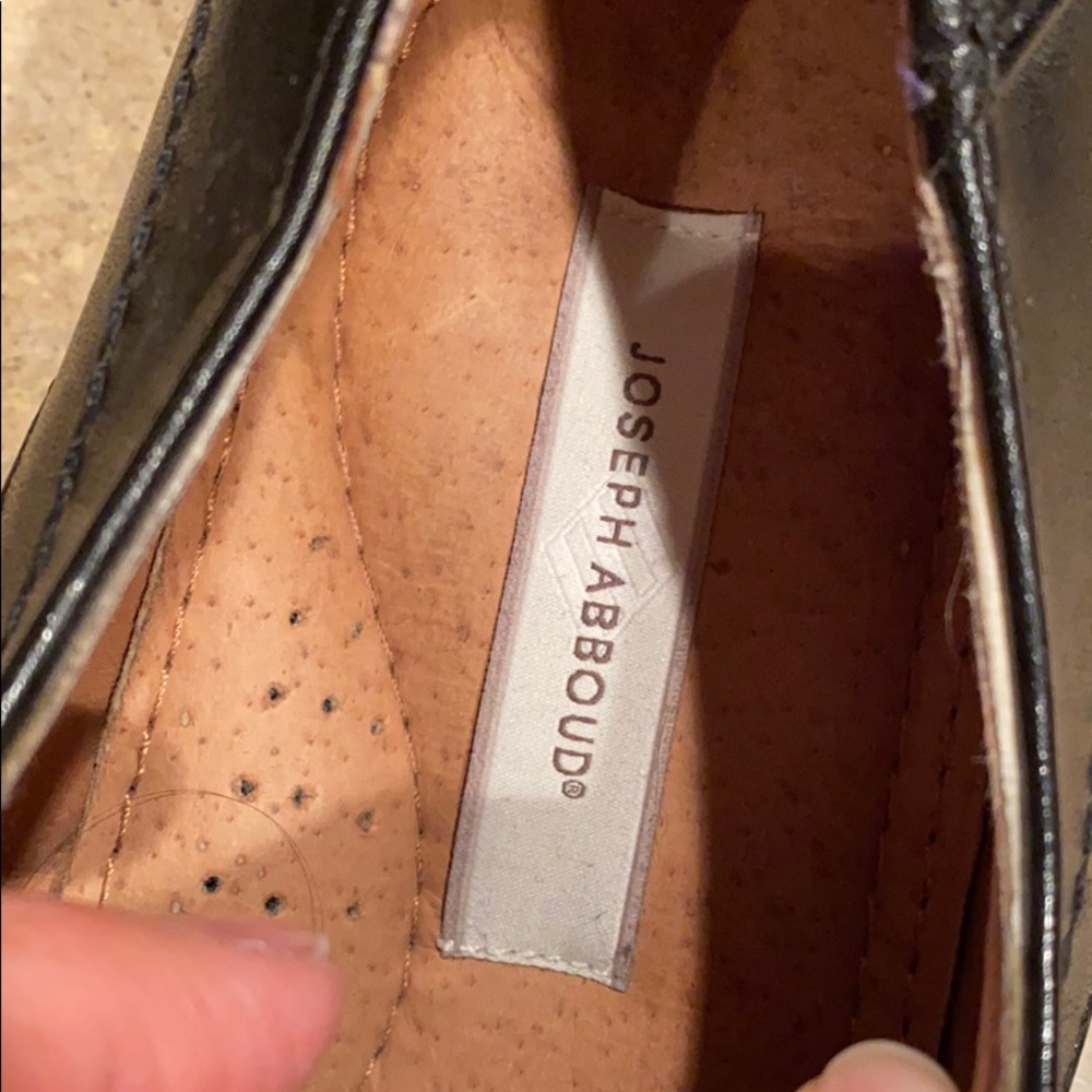 Men’s Joseph Abboud black shoes size 12 - Picture 3 of 5